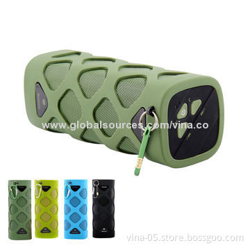 Portable Mobile Phone Speakers, Waterproof, 2,000mAh Battery Capacity